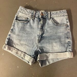 Forever 21 Light Blue Jean Shorts